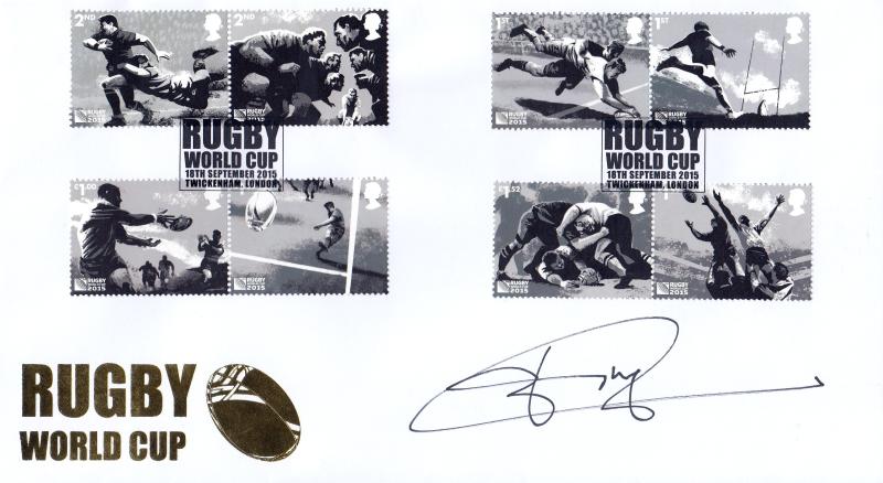 2015 (09) Rugby World Cup - Internet Official - Signed Jonny Wilkinson