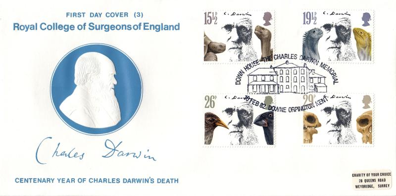 1982 (02) Charles Darwin - Stewart Petty Official