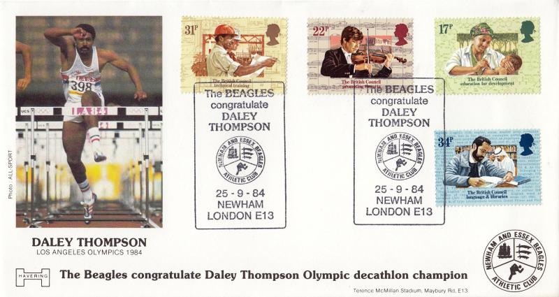 1984 (09) British Council - Havering 'Daley Thompson, Newham' Official