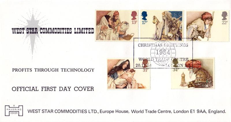 1984 (11) Christmas - Havering 'World Trade Centre' Official
