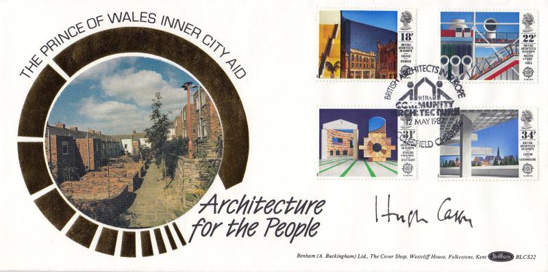 1987 (05) Architects - Benham RIBA Community Arcitecture, Macclesfield BLCS 22 Official - Signed by High Casson