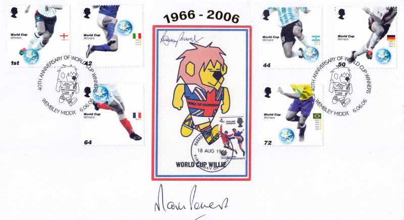 2006 (06) World Cup - Internet/Buckingham Official - Signed by Martin Peters