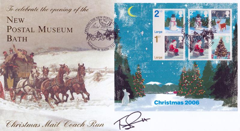 2006 (11) Christmas (M/S) - Internet/Buckingham Official - Signed by Terry Pratchett