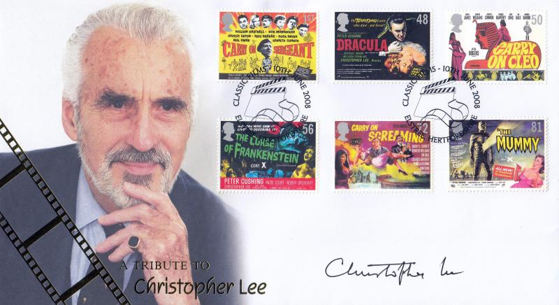 2008 (06) Classic Films - Internet/Buckingham Official - Signed by Christopher Lee