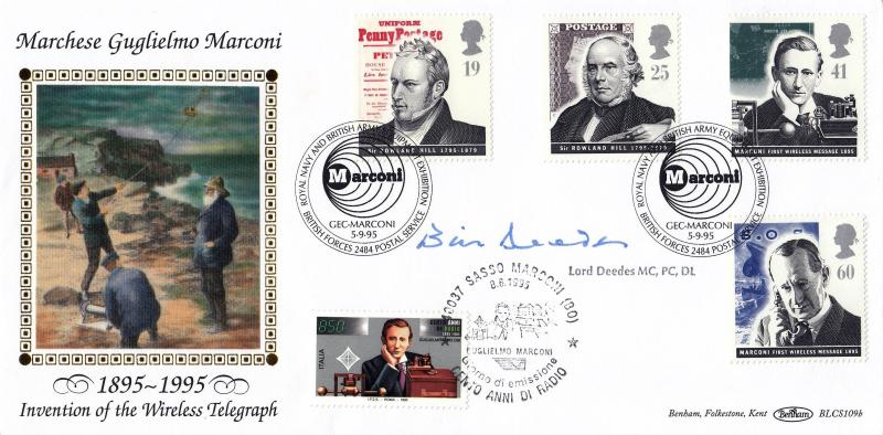 1995 (09) Communications - Benham BLCS 109 - Doubled in Italy - Signed by Lord Deedes