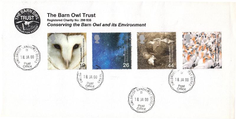 2000 (01) Above & Beyond - 'The Barn Owl Trust' Cover - Owlsmoor CDS