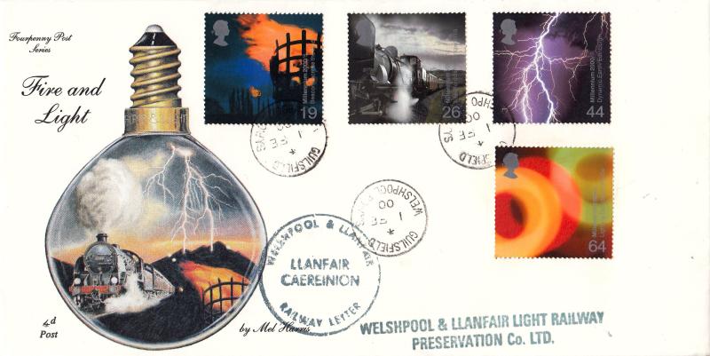 2000 (02) Fire & Light - 4d Post - Welshpool CDS