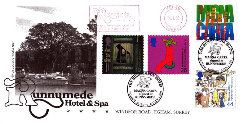 1999 (07) Citizens - Brazier 'Pub' Official + Runnymede Hotel & Spa Meter Mark