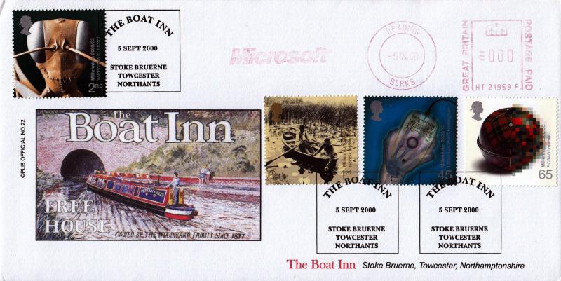 2000 (09) Mind & Matter - Brazier 'Pub' Official + Microsoft Meter Mark