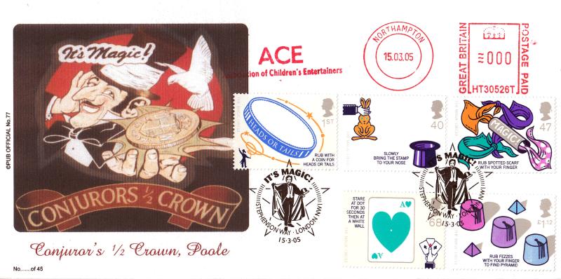 2005 (03) Magic - Brazier 'Pub' Special + ACE, Institution of Children's Entertainers Meter Mark