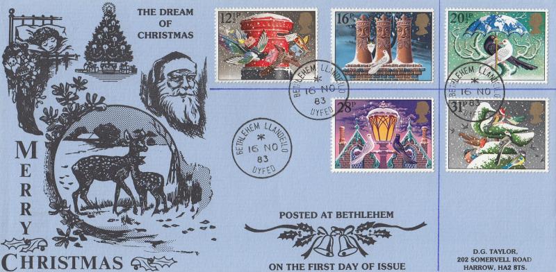 1983 (11) Christmas - DGT 'The Dream of Christmas' Cover - Bethlehem CDS