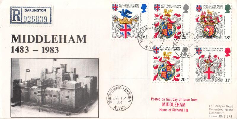 1984 (01) Heraldry - Richard III'd Society 'Special' - Middleham CDS