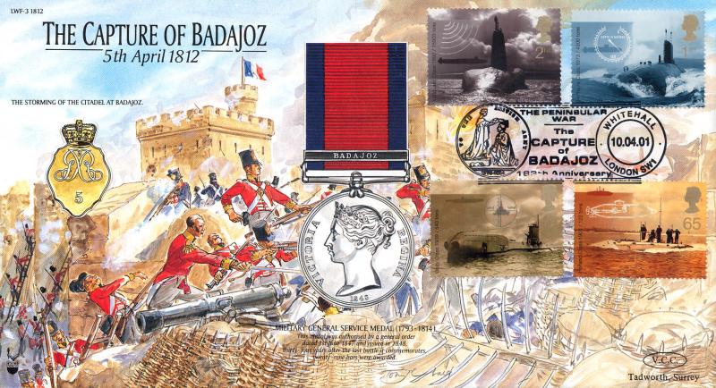 2001 (04) Submarines - Forces LWF-3 (1812) Capture of Badajoz Official