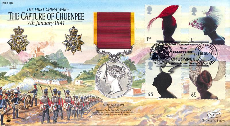 2001 (06) Hats - Forces LWF-6 (1842) The Capture of Chuenpee Official
