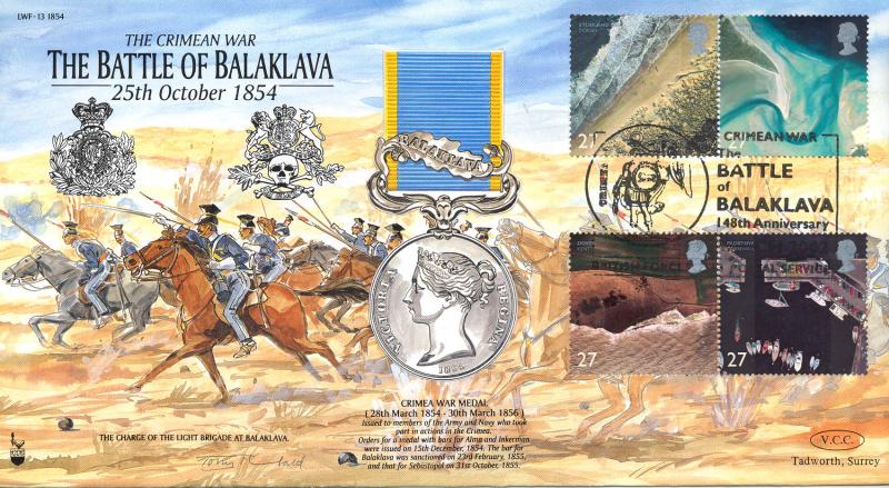 2002 (03) Coastlines - Forces LWF-13 (1854) The Battle of Balaklava Official