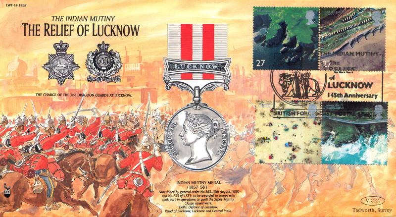 2002 (03) Coastlines - Forces LWF-14 (1858) The Relief of Lucknow Official