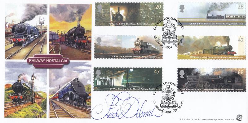 2004 (01) Classic Locomotives - Bradbury Sovereign 36 'Special' - Signed by the late Fred Dibnah