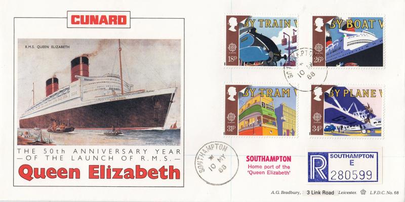1988 (05) Transport - Bradbury LFDC 68 Official - Southampton CDS