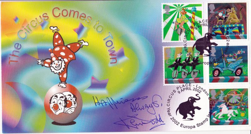 2002 (04) Circus - Steven Scott 'Circus Place' Official - Signed by the late Ken Dodd