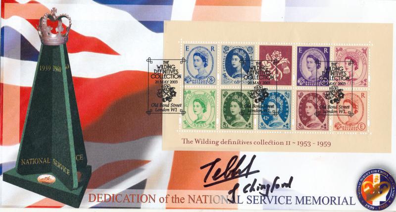 2003 (05) Wildings M/S - Steven Scott 'Old Bond Street' Official - Signed by Norman Tebbitt