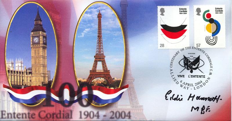 2004 (04) Entente Cordiale - Steven Scott Official - Signed by Eddie Hannath