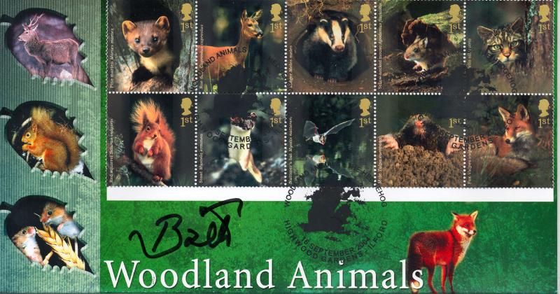 2004 (09) Woodland Animals - Steven Scott (Green) Official - Signed by Lord Bath