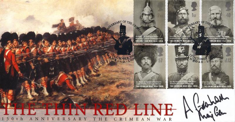 2004 (10) Crimean War - Steven Scott 'The Thin Red Line' Official - Signed by Major General A. Graham.