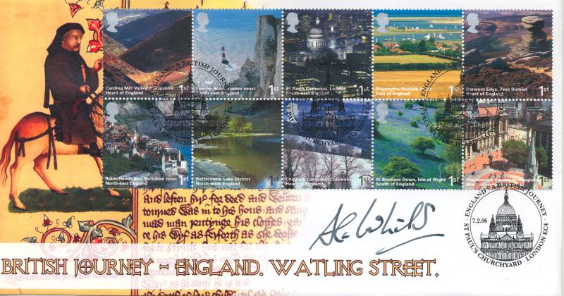 2006 (02) England - Steven Scott 'Watling Street Special' - Signed by the late Alan Whicker