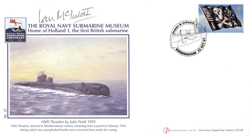 2001 (10) Flags & Ensigns - Buckingham/Internet Stamps 'Special' - Signed by Ian McLintosh