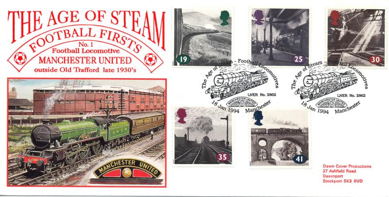 1994 (01) The Age of Steam - Dawn Football Firsts, Manchester United Official
