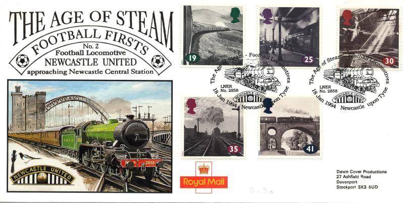 1994 (01) The Age of Steam - Dawn Football Firsts, Newcastle United Official