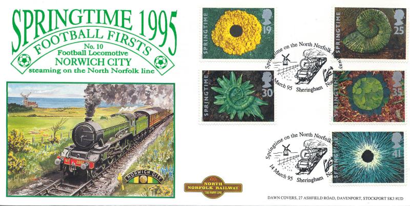 1995 (03) Springtime - Dawn Football Firsts, Norwich City, North Norfolk Line Official