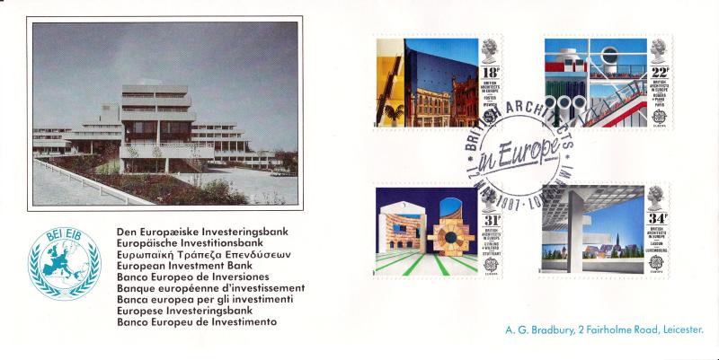 1987 (05) Architects - Bradbury 'European Investment Bank' Official