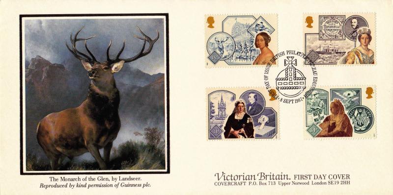 1987 (09) Victorian Britain - Covercraft 'Monarch Of The Glen' Cover - Edinburgh H/S