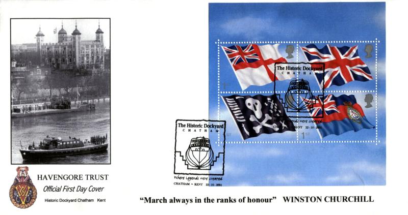2001 (10) Flags & Ensigns - Havering 'Havengore Trust' Official