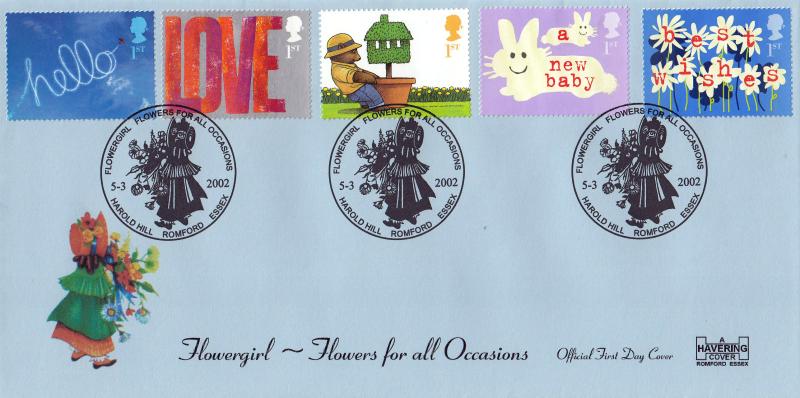 2002 (03) Occasions - Havering 'Flowergirl, Romford' Official (Blue Version)