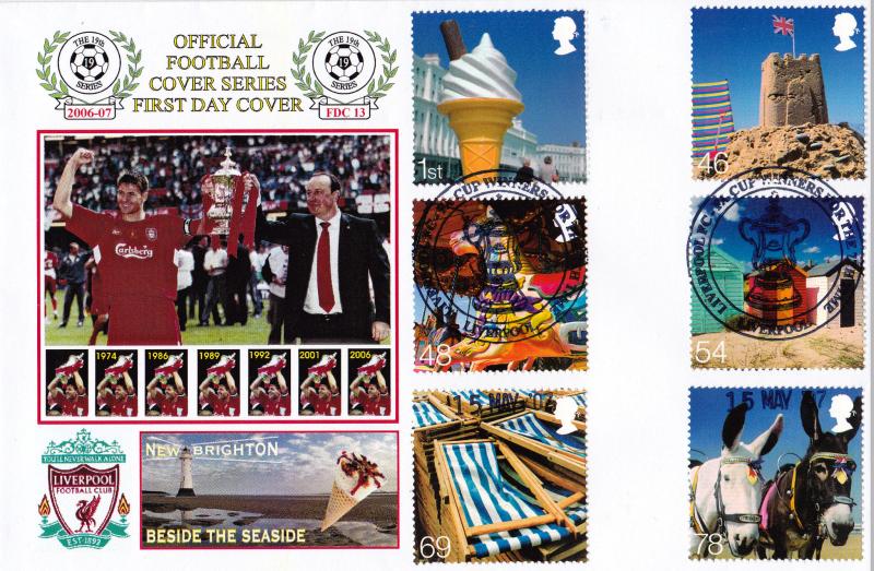2007 (05) Seaside - Dawn 'Official Football Cover Series' - Liverpool, FA Cup Winners Official