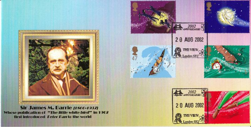 2002 (08) Peter Pan - Peter Payne 'J.M. Barrie' Official