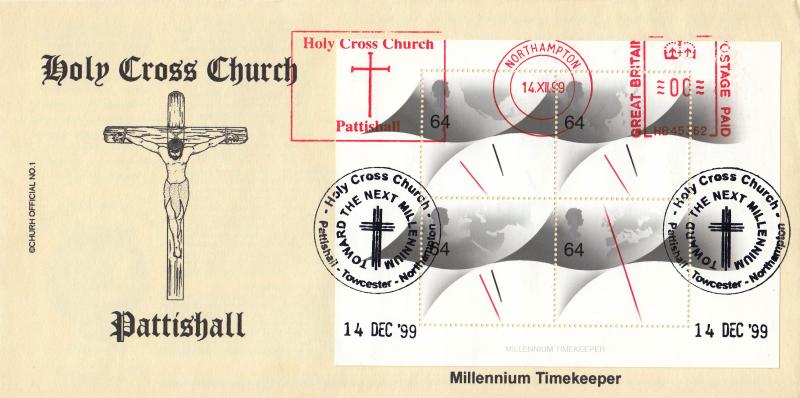 1999 (12) Timekeepers M/S - Brazier Holy Cross Church Official + Holy Cross Church Meter Mark (Brown Cover)