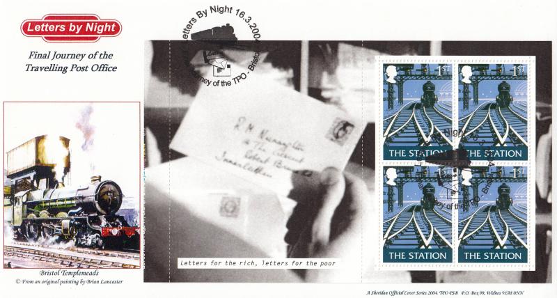 2004 (03) Letters By Night (PSB) - Sheridan Official (Set of Four)