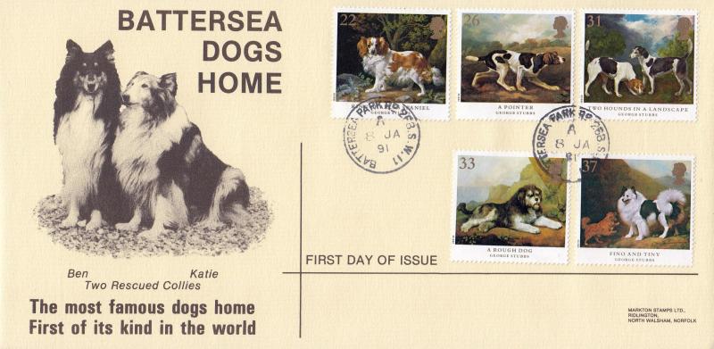 1991 (01) Dogs - Markton 'Battersea Dogs Home' Cover - Battersea Park Rd CDS
