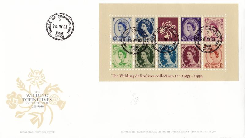 2003 (05) Wildings M/S - RM - House of Commons OPERATIONAL CDS