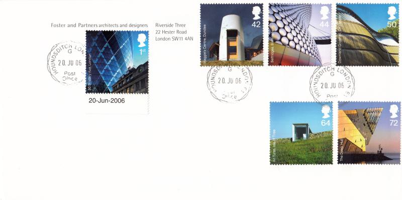 2006 (06) Modern Architecture - Foster & Partners Architects and Designers Cover - Houndsditch CDS