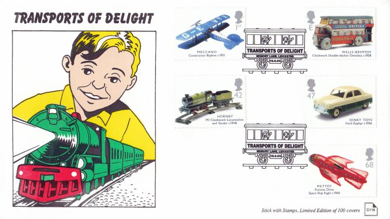2003 (09) Transports of Delight (Stamps) - Stick With Stamps Official