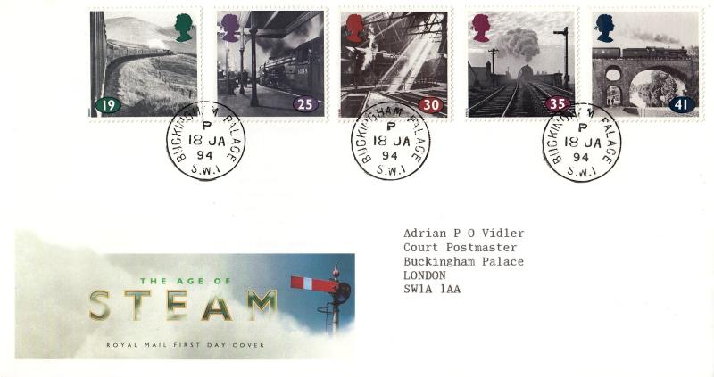 1994 (01) The Age of Steam - RM - Buckingham Palace CDS (Small Steel Ring Version)