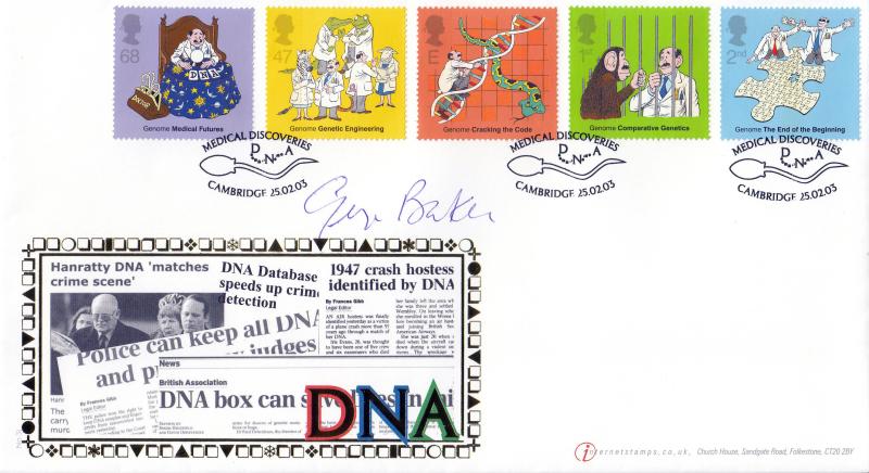 2003 (02) DNA - Buckingham/Internet Official - Signed by George Baker