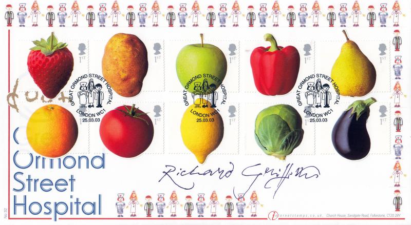 2003 (03) Fun Fruit & Veg - Buckingham/Internet Official - Signed by Richard Griffiths