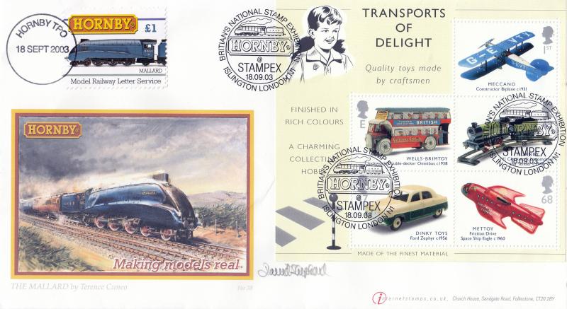 2003 (09) Transports of Delight (M/S) - Internet Official - Signed by David Shepherd