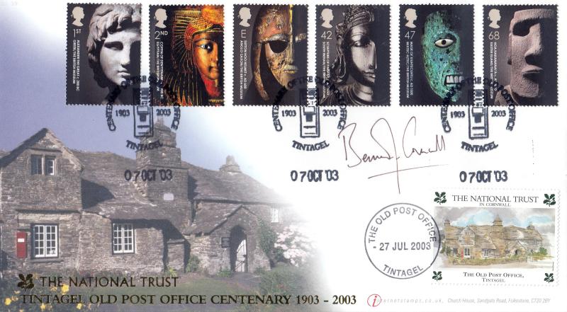 2003 (10) British Museum - Buckingham/Internet Official - Signed by Bernard Cornwell
