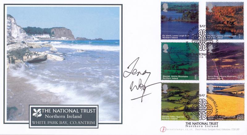 2004 (03) Northern Ireland - Buckingham/Internet Official - Signed by Terry Wogan